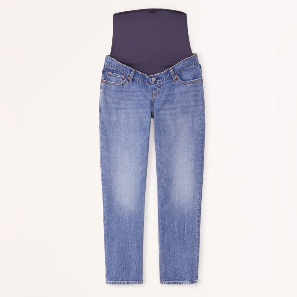 Abercrombie & Fitch Maternity The 90s Straight Jean